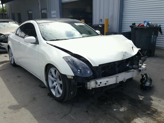 JNKCV54E63M224810 - 2003 INFINITI G35 WHITE photo 1