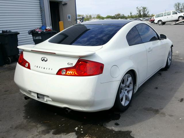 JNKCV54E63M224810 - 2003 INFINITI G35 WHITE photo 4