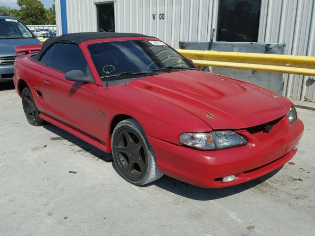 1FALP45X4TF120476 - 1996 FORD MUSTANG GT RED photo 1