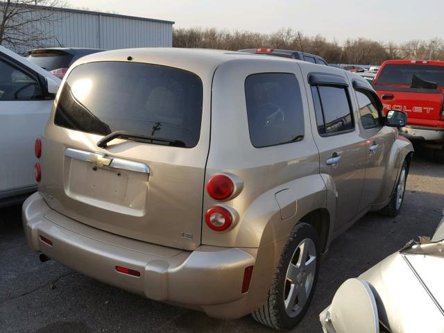3GNDA13D86S506316 - 2006 CHEVROLET HHR LS TAN photo 4