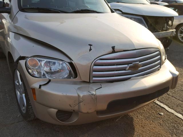 3GNDA13D86S506316 - 2006 CHEVROLET HHR LS TAN photo 9