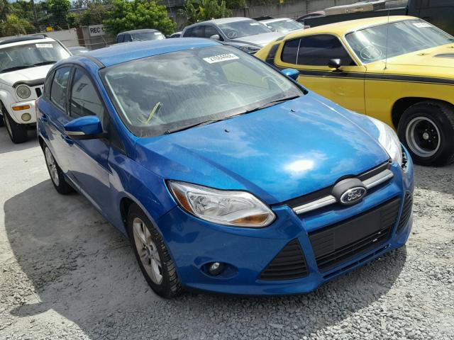 1FADP3K29EL246179 - 2014 FORD FOCUS SE BLUE photo 1