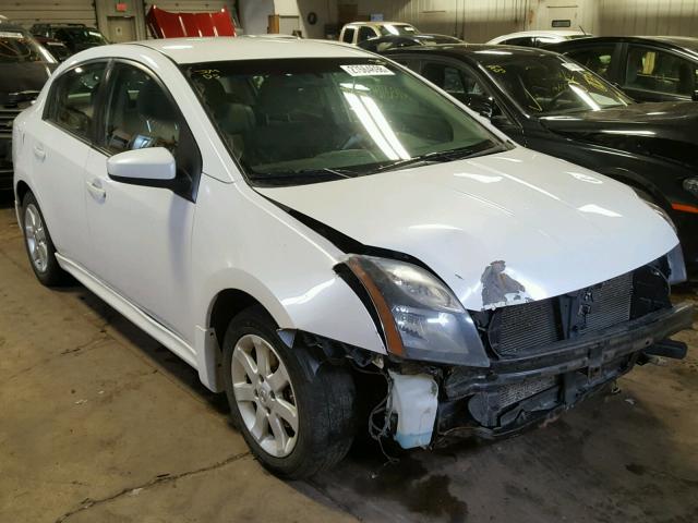 3N1AB6AP8BL636297 - 2011 NISSAN SENTRA 2.0 WHITE photo 1