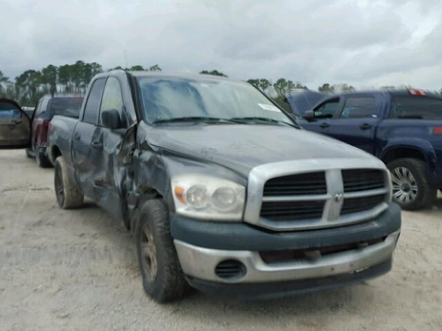 1D7HA18N28S604757 - 2008 DODGE RAM 1500 S GRAY photo 1