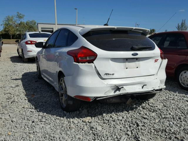 1FADP3L90GL210931 - 2016 FORD FOCUS ST WHITE photo 3