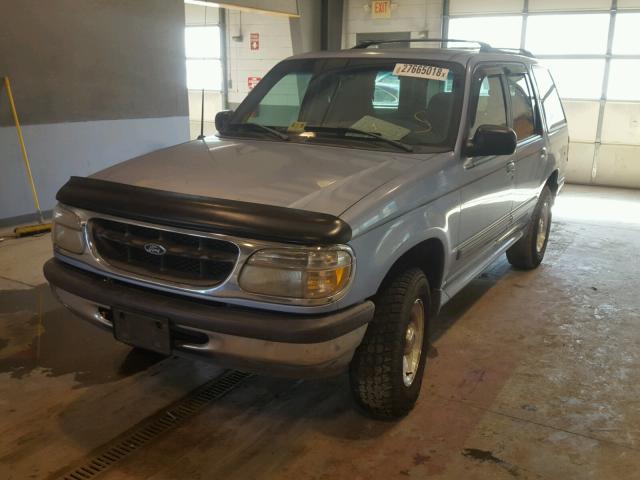 1FMZU34X4WUB43437 - 1998 FORD EXPLORER BLUE photo 2