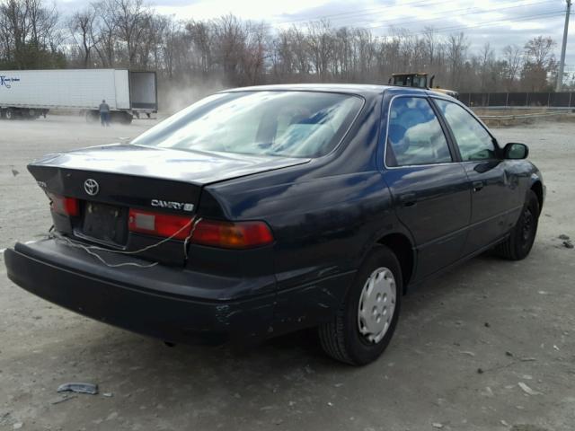 4T1BG22KXVU175477 - 1997 TOYOTA CAMRY CE BLACK photo 4