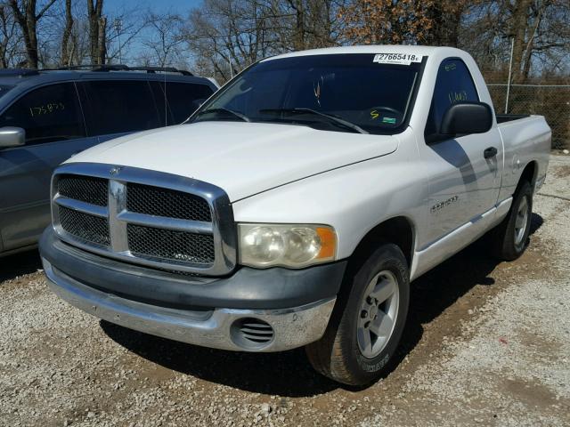 1D7HA16N72J171095 - 2002 DODGE RAM 1500 WHITE photo 2