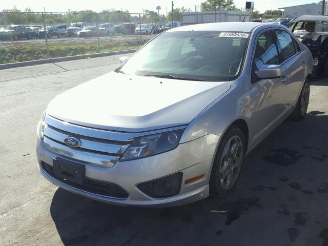 3FAHP0HA0AR322446 - 2010 FORD FUSION SE SILVER photo 2