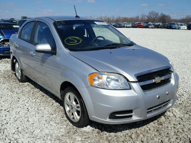 KL1TD5DE4BB192185 - 2011 CHEVROLET AVEO LS SILVER photo 1