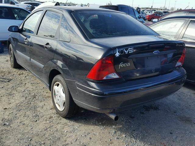 1FAFP33Z13W282013 - 2003 FORD FOCUS LX BLACK photo 3