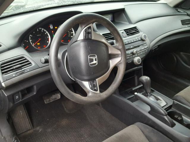 1HGCS12348A002989 - 2008 HONDA ACCORD LX- BLACK photo 9