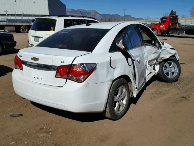 1G1PC5SB6E7113279 - 2014 CHEVROLET CRUZE LT WHITE photo 4