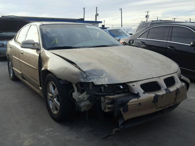 1G2WP52K11F154561 - 2001 PONTIAC GRAND PRIX TAN photo 1