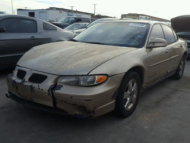 1G2WP52K11F154561 - 2001 PONTIAC GRAND PRIX TAN photo 2