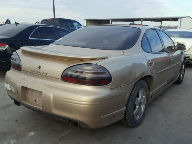 1G2WP52K11F154561 - 2001 PONTIAC GRAND PRIX TAN photo 4