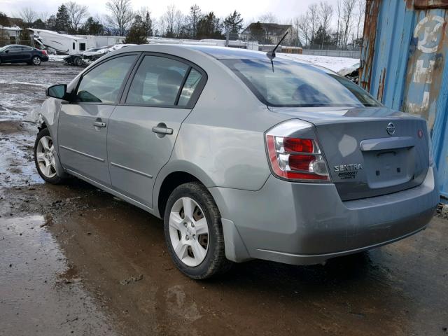 3N1AB61E38L613646 - 2008 NISSAN SENTRA 2.0 GRAY photo 3