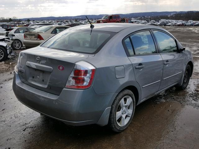 3N1AB61E38L613646 - 2008 NISSAN SENTRA 2.0 GRAY photo 4