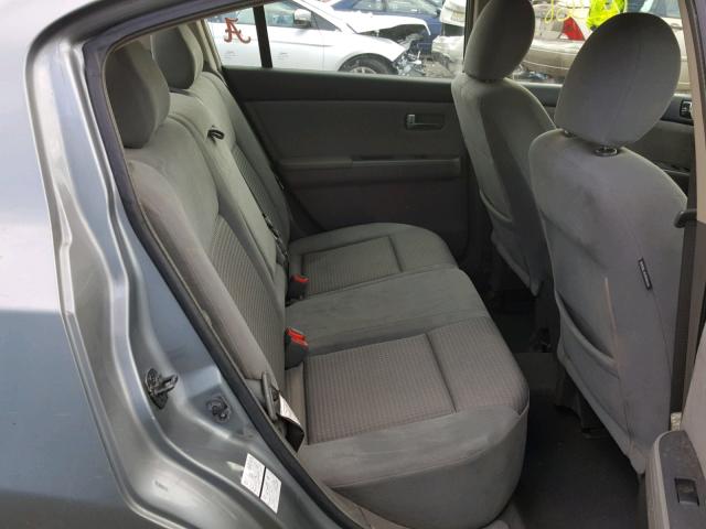 3N1AB61E38L613646 - 2008 NISSAN SENTRA 2.0 GRAY photo 6