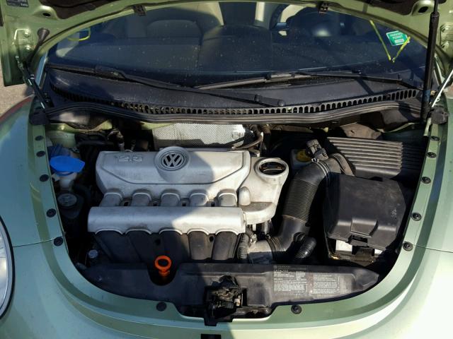 3VWRW31C28M524563 - 2008 VOLKSWAGEN NEW BEETLE GREEN photo 7