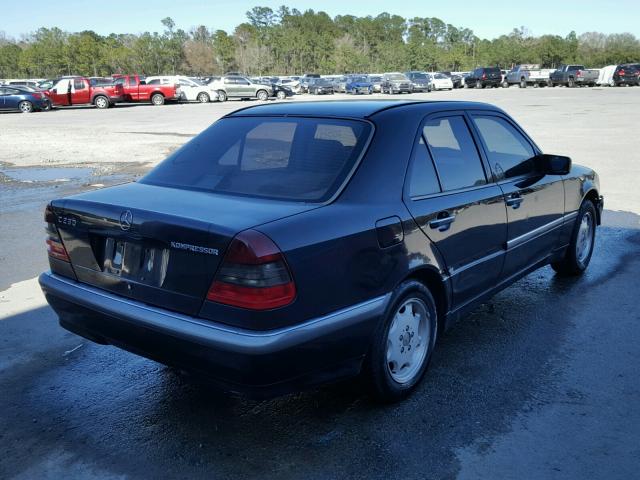 WDBHA24G0XA741206 - 1999 MERCEDES-BENZ C 230 BLACK photo 4