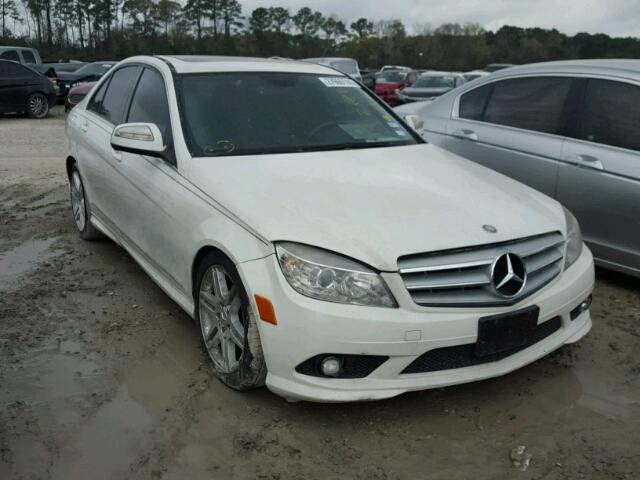 WDDGF56X99R062753 - 2009 MERCEDES-BENZ C 350 WHITE photo 1