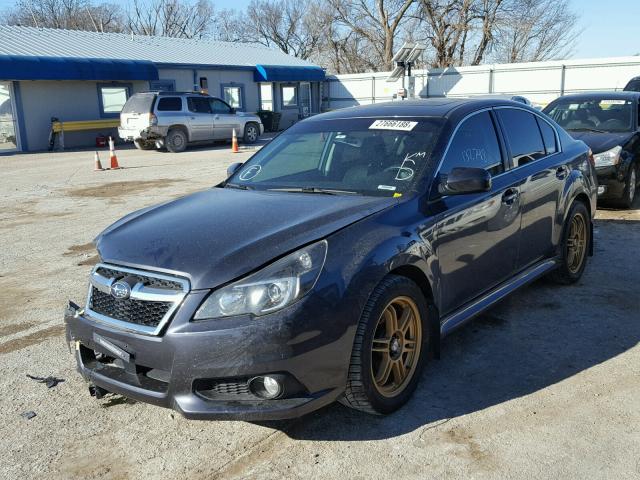 4S3BMDL60B2240757 - 2011 SUBARU LEGACY 3.6 GRAY photo 2