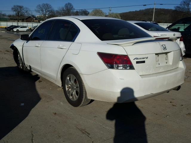 1HGCP26428A043602 - 2008 HONDA ACCORD LXP WHITE photo 3