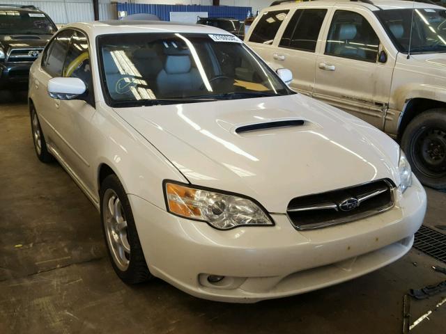 4S3BL676564200175 - 2006 SUBARU LEGACY GT WHITE photo 1