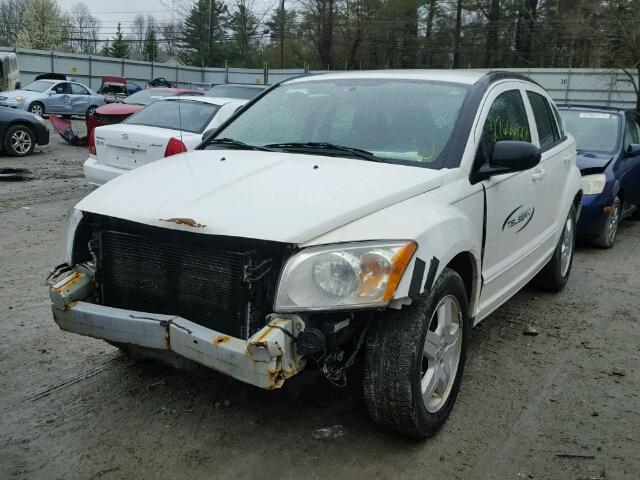 1B3HB48A99D233030 - 2009 DODGE CALIBER SX WHITE photo 2