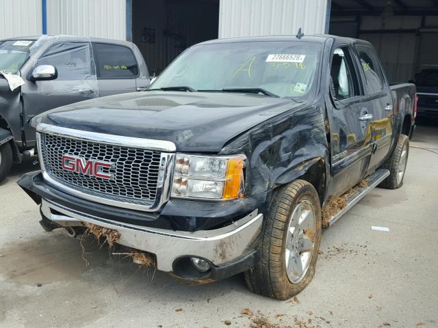 3GTP1VE06CG179436 - 2012 GMC SIERRA C15 BLACK photo 2