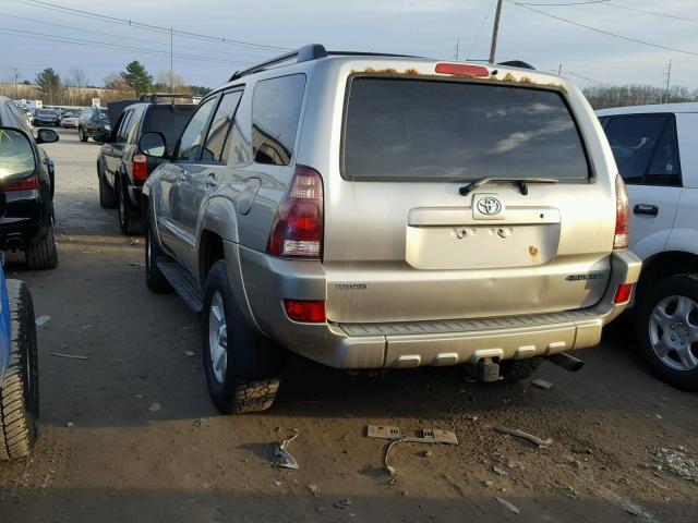 JTEBU14R540047358 - 2004 TOYOTA 4RUNNER SR TAN photo 3