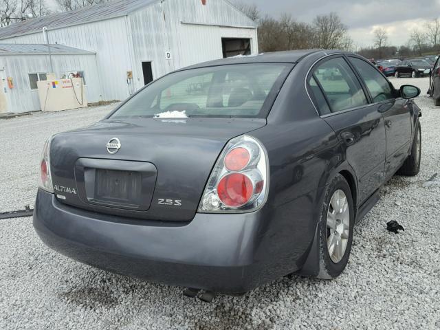 1N4AL11D66C169374 - 2006 NISSAN ALTIMA S CHARCOAL photo 4