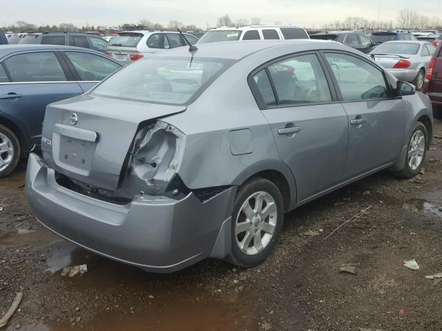 3N1AB61E18L736961 - 2008 NISSAN SENTRA 2.0 SILVER photo 4