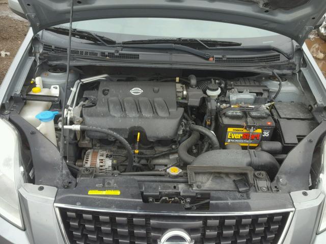 3N1AB61E18L736961 - 2008 NISSAN SENTRA 2.0 SILVER photo 7