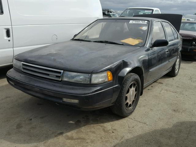 JN1HJ01P7MT514351 - 1991 NISSAN MAXIMA BLACK photo 2