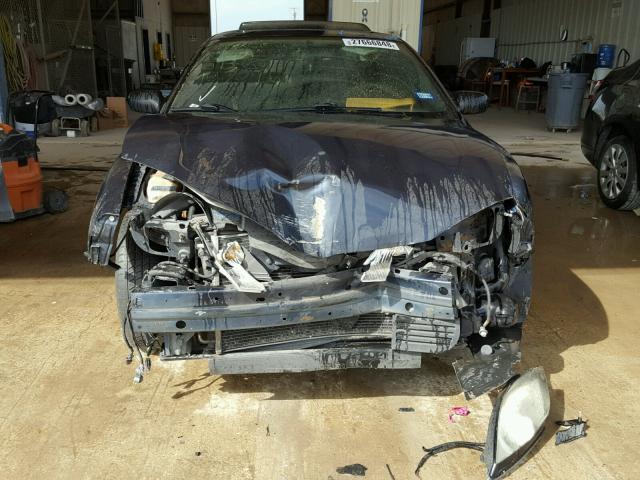 3G2JB12F75S107296 - 2005 PONTIAC SUNFIRE GRAY photo 9