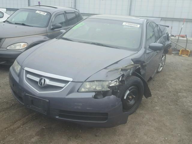 19UUA66276A068004 - 2006 ACURA 3.2TL GRAY photo 2