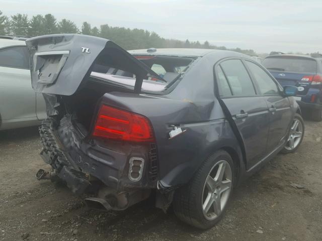 19UUA66276A068004 - 2006 ACURA 3.2TL GRAY photo 4