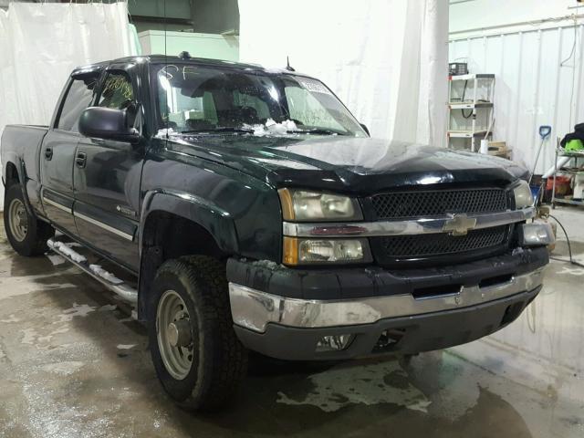 1GCGK13U05F952076 - 2005 CHEVROLET SILVERADO GREEN photo 1