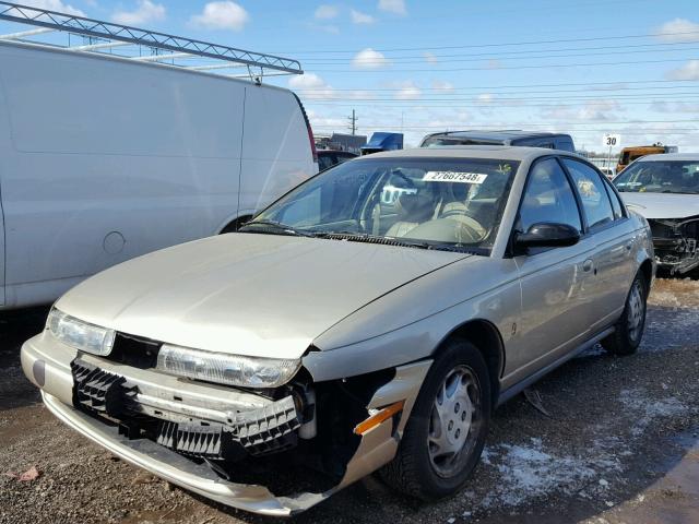 1G8ZK5275VZ169209 - 1997 SATURN SL2 GOLD photo 2