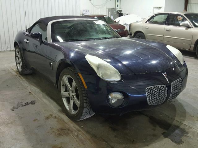 1G2MB35B47Y112453 - 2007 PONTIAC SOLSTICE BLUE photo 1