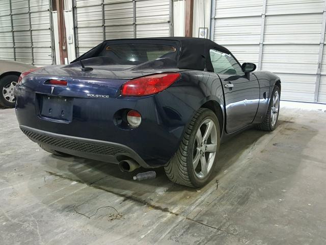 1G2MB35B47Y112453 - 2007 PONTIAC SOLSTICE BLUE photo 4