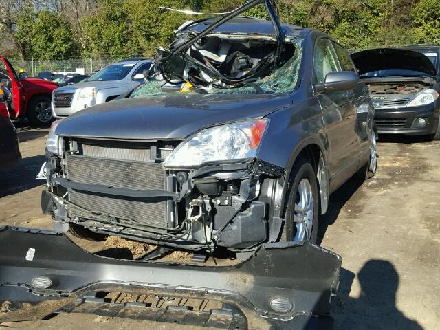 5J6RE4H72AL061328 - 2010 HONDA CR-V EXL GRAY photo 2