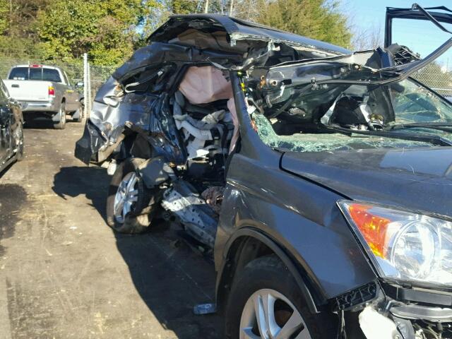 5J6RE4H72AL061328 - 2010 HONDA CR-V EXL GRAY photo 9