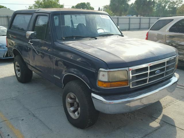 1FMEU15N8SLA61193 - 1995 FORD BRONCO U10 BLUE photo 1