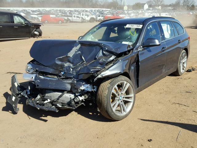 WBA8G5C59GK752830 - 2016 BMW 328 XI GRAY photo 2