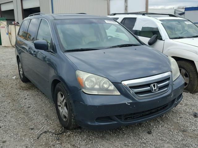 5FNRL38626B418076 - 2006 HONDA ODYSSEY EX GREEN photo 1