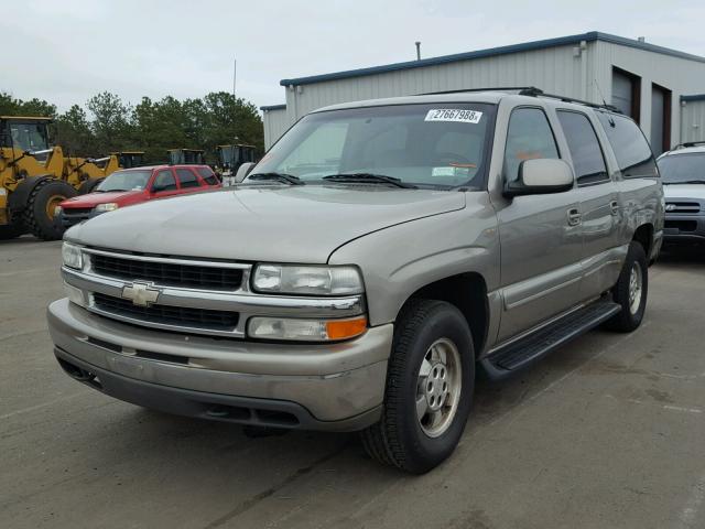 3GNFK16T31G185547 - 2001 CHEVROLET SUBURBAN K GRAY photo 2