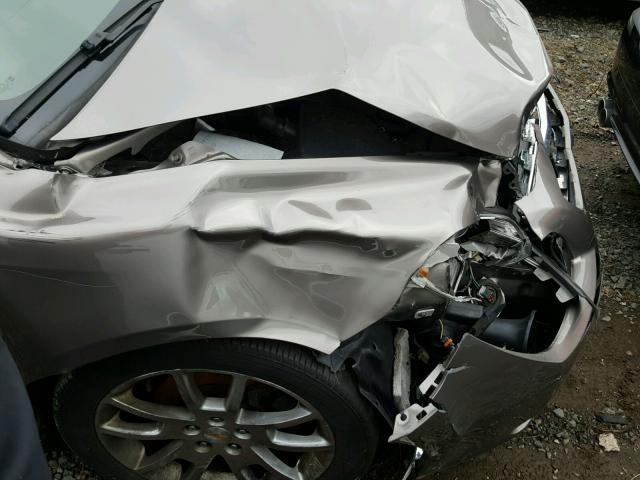 1G1ZE5E18BF222804 - 2011 CHEVROLET MALIBU LTZ 棕色 照片 9